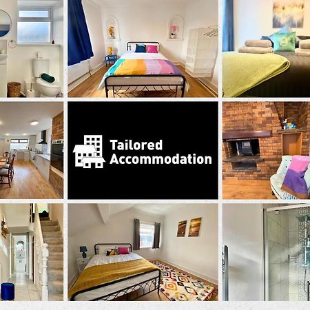 4-Bedroom Home - Perfect For Those Working In Bridgend - By Tailored Accommodation Ngoại thất bức ảnh